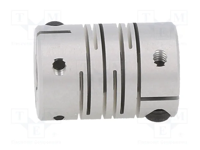 ELESA+GANTER Embrague de Aluminio Ø 16mm/Ø1 16mm/Ø2 6mm
