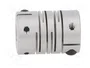 ELESA+GANTER Embrague de Aluminio Ø 16mm/Ø1 16mm/Ø2 6mm