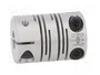 ELESA+GANTER Embrague de Aluminio Ø 16mm/Ø1 16mm/Ø2 6mm