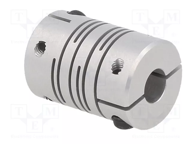 ELESA+GANTER Embrague de Aluminio Ø 16mm/Ø1 16mm/Ø2 6mm