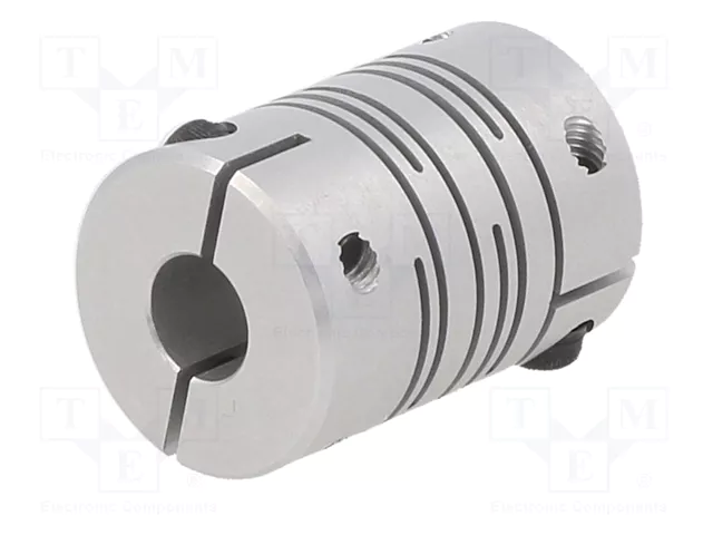 ELESA+GANTER Embrague de Aluminio Ø 16mm/Ø1 16mm/Ø2 6mm