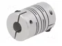 ELESA+GANTER Embrague de Aluminio Ø 16mm/Ø1 16mm/Ø2 6mm