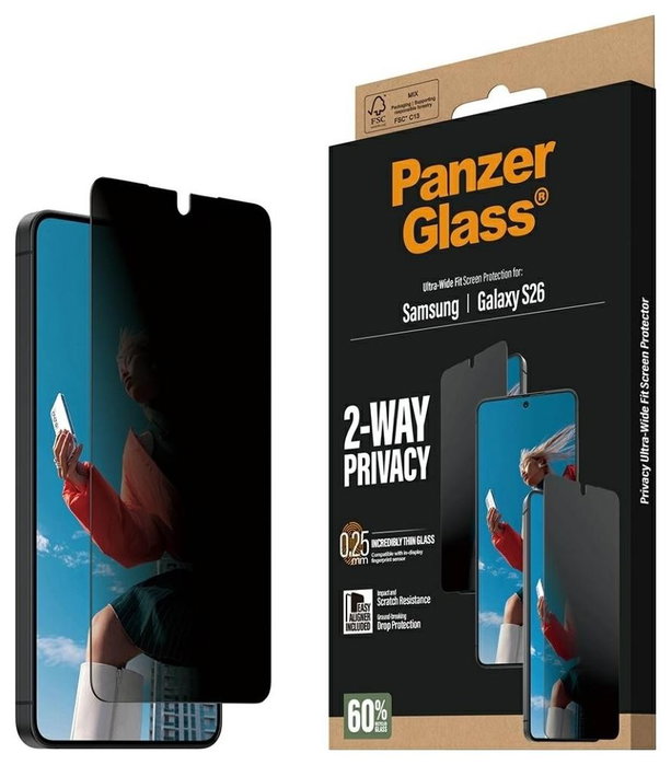 Panzerglass Privacy Screen para Samsung S26
