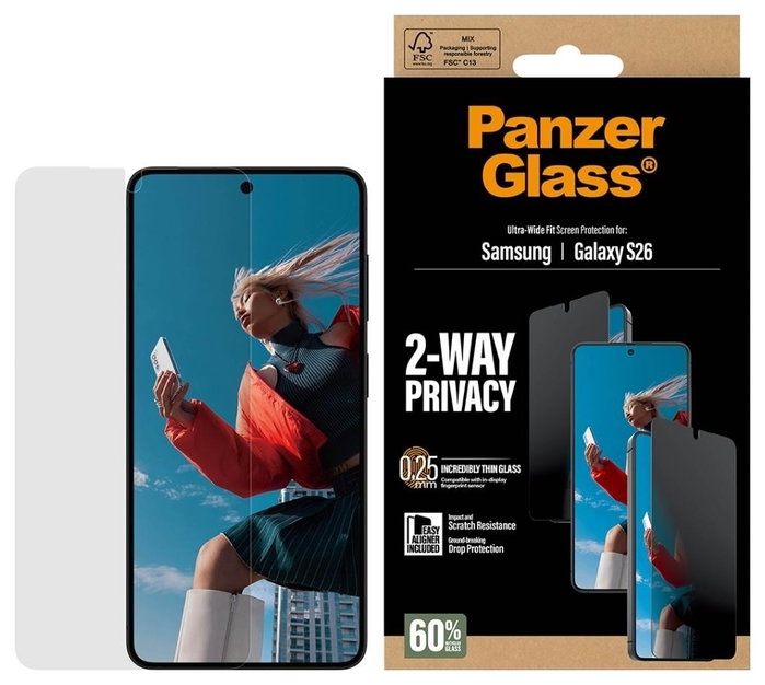 Panzerglass Privacy Screen para Samsung S26