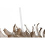DKD Home Decor Corona de Plumas Colgante Surtido de 2 Unidades