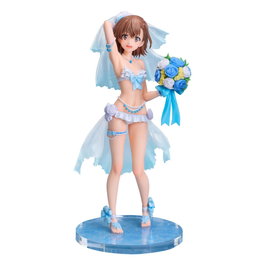 A-DIMENSION A Certain Scientific Railgun T Estatua Mikoto Misaka Wedding Swimsuit Ver. 1/7
