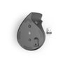 Hama EMW-700 Ratón Vertical Ergonómico Gris