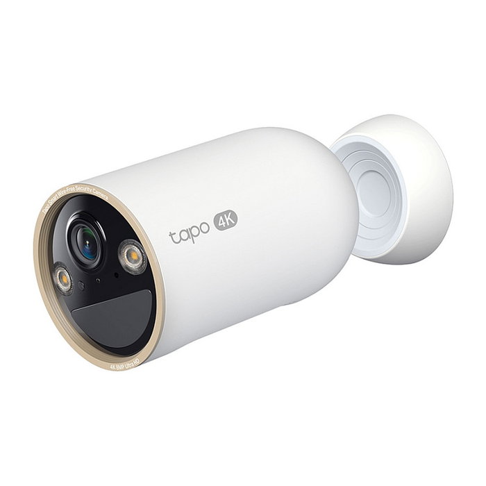 TP-Link Tapo C460(EU) Cámara de Seguridad IP 4K UHD Interior/Exterior, Bala, Color Blanco, Resistente a la Intemperie IP66