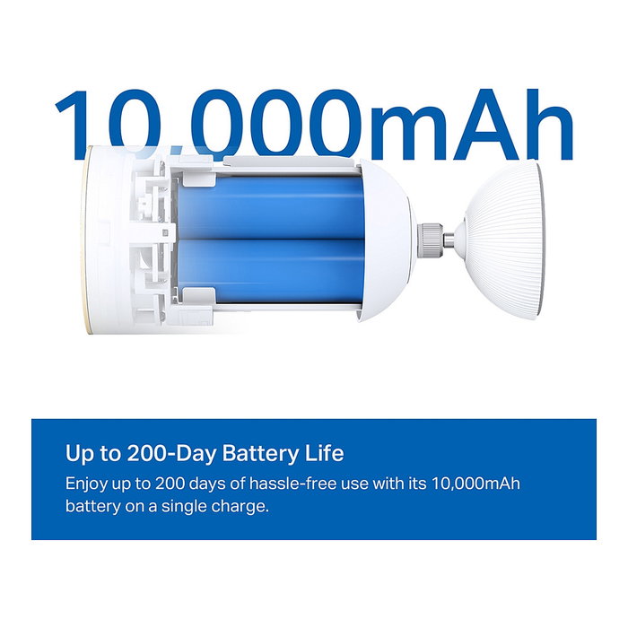 TP-Link Tapo C460(EU) Cámara de Seguridad IP 4K UHD Interior/Exterior, Bala, Color Blanco, Resistente a la Intemperie IP66