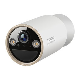 TP-Link Tapo C460(EU) Cámara de Seguridad IP 4K UHD Interior/Exterior, Bala, Color Blanco, Resistente a la Intemperie IP66