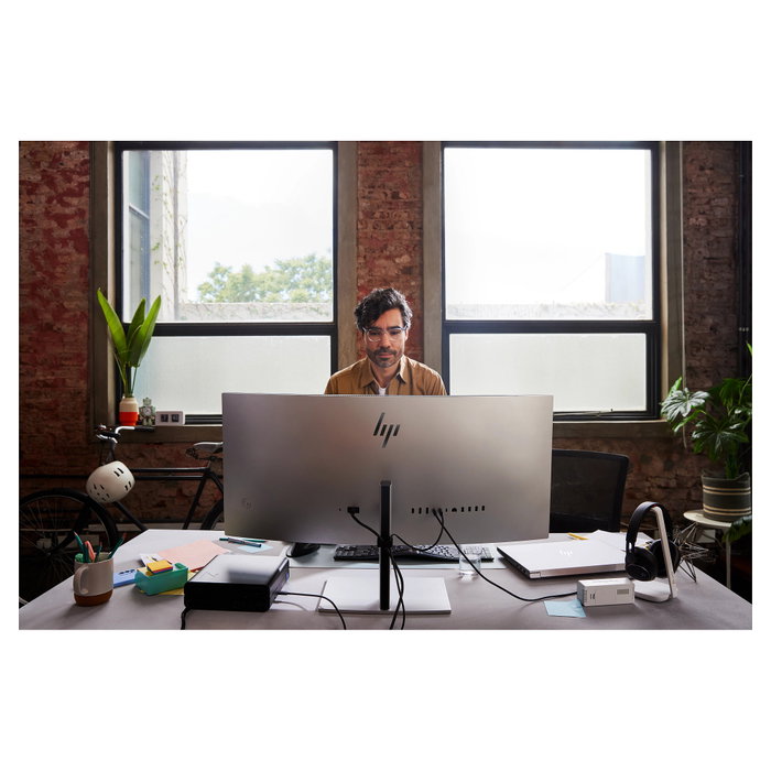 HP 738pu Series 7 Pro Monitor LED curvo de 38 pulgadas WQHD+ HP 738pu Series 7 Pro Monitor LED curvo de 38 pulgadas WQHD+