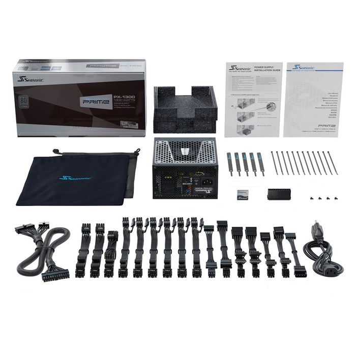 Seasonic Prime TX 1300 80+ Titanium Fuente de Alimentación 1300W Totalmente Modular