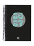 Finocam Agenda Cool para Estudiantes Espiral 2026-2027 Negro 155x212mm