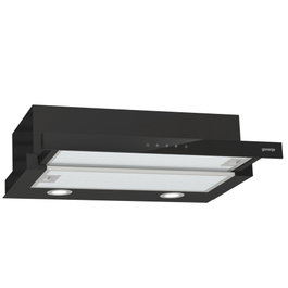 Gorenje TH64E4BG Campana extractora de pantalla plana 60 cm, Negro