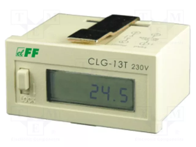 F&F Contador de tiempo de trabajo electrónico LCD 4...30V DC F&F Contador de tiempo de trabajo electrónico LCD 4...30V DC