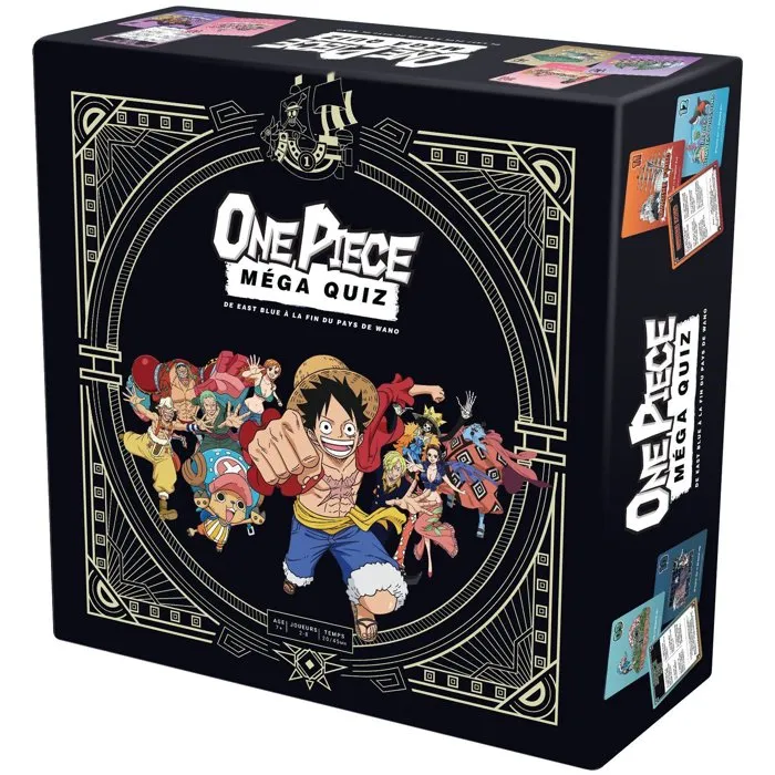 Topi Games ONE PIECE EL MEGA QUIZ - Juego de mesa - 2 a 8 jugadores - 7+ años - TOP1741267473357 Topi Games ONE PIECE EL MEGA QUIZ - Juego de mesa - 2 a 8 jugadores - 7+ años - TOP1741267473357