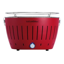 LotusGrill G340 Barbacoa de Mesa 32cm USB Rojo