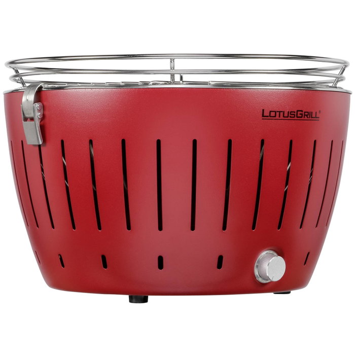LotusGrill G34 U Roja Barbacoa portátil de carbón
