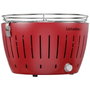 LotusGrill G34 U Roja Barbacoa portátil de carbón