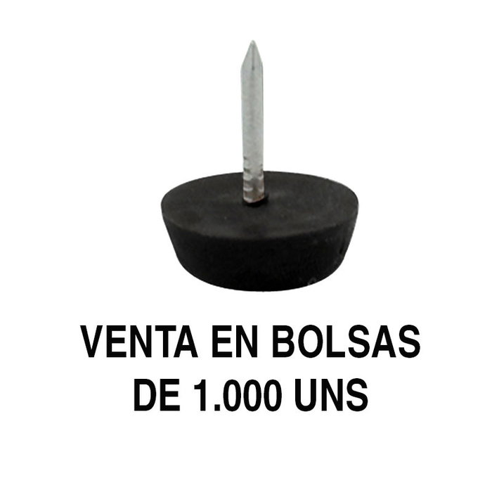 HERRAJES ALK Otto Deslizante-Quitarruido Ø15 Ø17 Y Ø20 Negro Bolsa 1000 Unidades Reduce Ruido y Facilita Deslizamiento HERRAJES ALK Otto Deslizante-Quitarruido Ø15 Ø17 Y Ø20 Negro Bolsa 1000 Unidades Reduce Ruido y Facilita Deslizamiento