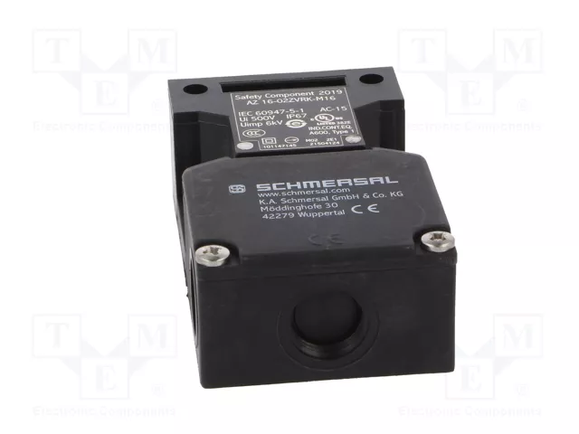 SCHMERSAL AZ 16 Interruptor de seguridad a llave NC x2