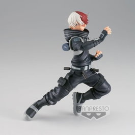BANPRESTO Figura Shoto Todoroki The Amazing Heroes World Heroes Mission My Hero Academia 17cm