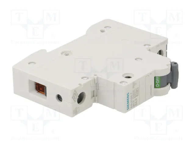 SIEMENS 5SL6105-7 Interruptor magnetotérmico 0,5A 1P 6kA SIEMENS 5SL6105-7 Interruptor magnetotérmico 0,5A 1P 6kA