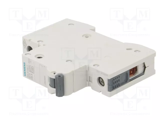 SIEMENS 5SL6105-7 Interruptor magnetotérmico 0,5A 1P 6kA SIEMENS 5SL6105-7 Interruptor magnetotérmico 0,5A 1P 6kA