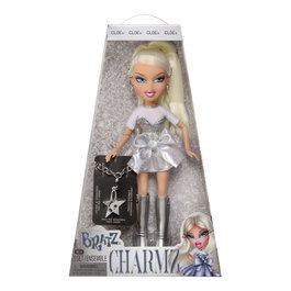 MGA Muñeca Cloe + Charmz Stylin Bratz - Incluye Charm 25 Aniversario, Coleccionable, Marcado CE