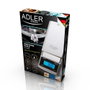 Adler AD 3168 Báscula de precisión digital inox 100 g / 0,01 g