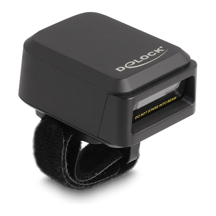 DeLOCK Escáner de código de barras de anillo 1D/2D inalámbrico con Bluetooth y carga inalámbrica DeLOCK Escáner de código de barras de anillo 1D/2D inalámbrico con Bluetooth y carga inalámbrica