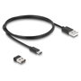 DeLOCK Escáner de código de barras de anillo 1D/2D inalámbrico con Bluetooth y carga inalámbrica