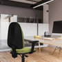 PIQUERAS Y CRESPO Silla de oficina Algarra Naranja oscuro