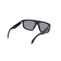 Adidas Sport Gafas de Sol OR0093 02A 140 mm Negro Mate Cuadradas Unisex con Cristales Humo - Calibre 57 mm, Ancho Puente 16 mm