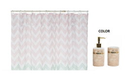 DKD Home Decor Cortina de Poliéster 180x180 cm Melocotón