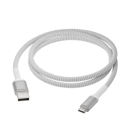Dbramante1928 CB12ACGR7114 Cable USB USB-A a USB-C 1.2 m - USB 2.0 (480 Mbit/s) para Carga y Transferencia de Datos - Blanco