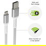 dbramante 1928 CB12ACGR7114 Cable USB A a USB C Redondo 1.2M Blanco USB 2.0