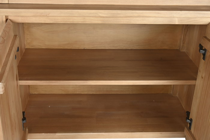 DKD Home Decor Libreria Alpino 200 x 45 x 220 cm Pino y Metal