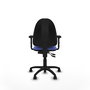 PIQUERAS Y CRESPO Silla de oficina Aýna Azul claro con brazos 2D