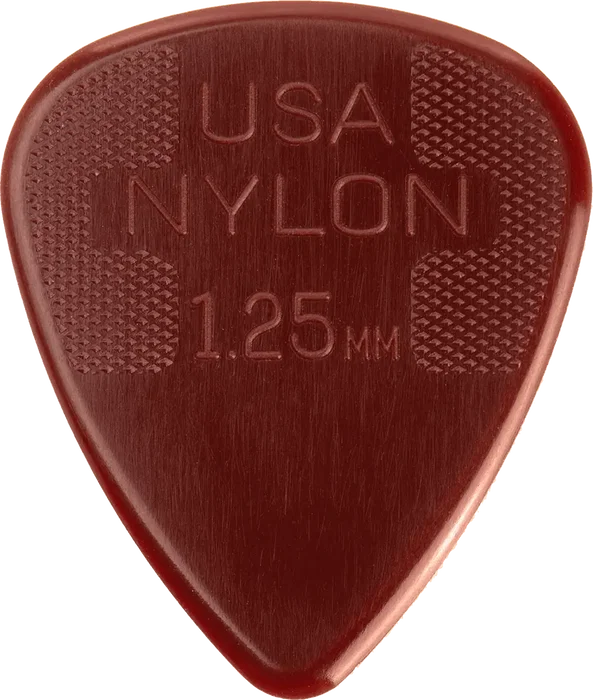 DUNLOP Pack de 12 Púas Nylon Standard - 1,25 mm