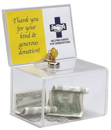 Buzon Deflect-O Sugerencias Con Llave Y Portafolleto