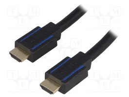 LOGILINK Cable HDMI 2.0 de 7,5m Negro