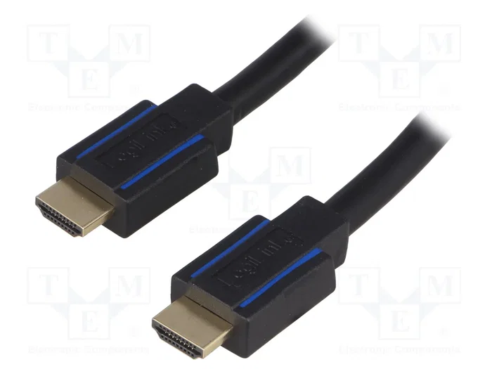 LOGILINK Cable HDMI 2.0 de 7,5m Negro LOGILINK Cable HDMI 2.0 de 7,5m Negro
