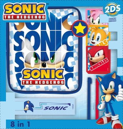 Indeca Kit 8 Componentes Sonic the Hedgehog