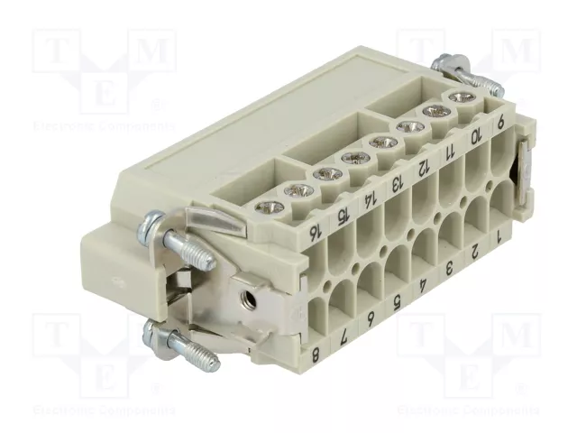 HARTING Han 16A-STI-S Plantilla de contacto Han® A macho