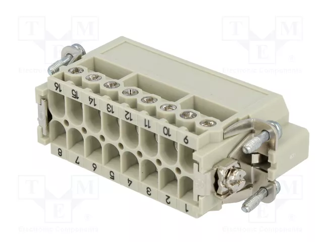HARTING Han 16A-STI-S Plantilla de contacto Han® A macho