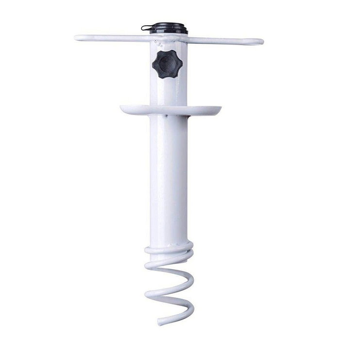 Marbueno Pincho Parasol Succion Acero Blanco 35,5x15x6 cm Marbueno Pincho Parasol Succion Acero Blanco 35,5x15x6 cm