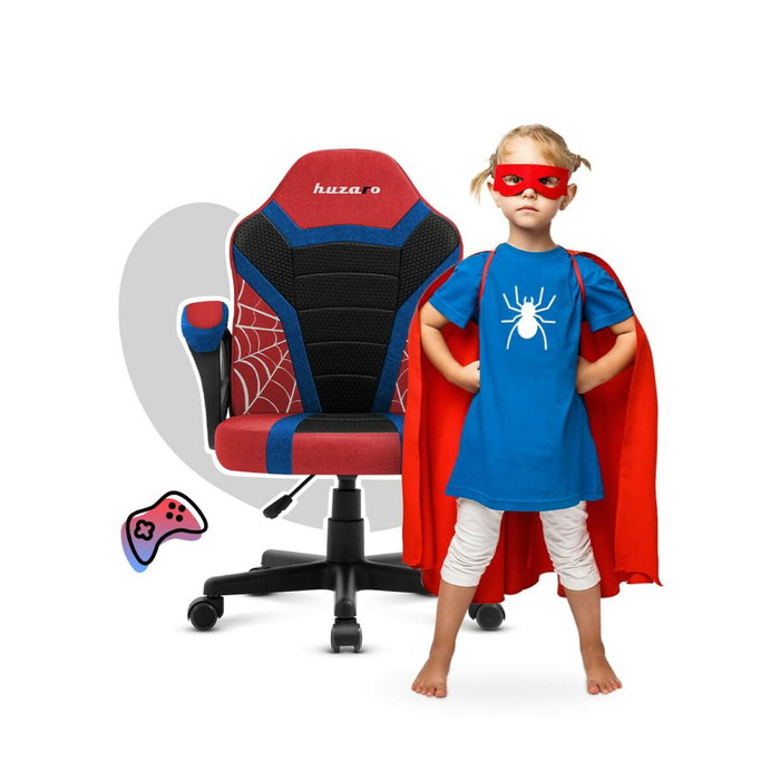 Silla Gaming Huzaro HZ-Ranger 1.0 Spider Azul Negro Rojo Silla Gaming Huzaro HZ-Ranger 1.0 Spider Azul Negro Rojo