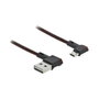 DeLOCK Cable EASY-USB 2.0 USB A a Micro-USB B 0,2 m Negro