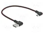 DeLOCK Cable EASY-USB 2.0 USB A a Micro-USB B 0,2 m Negro